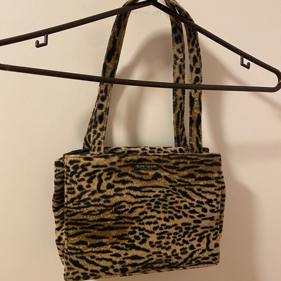 kate spade Bags Vintage Kate Spade Cheetah Pattern Bag Poshmark